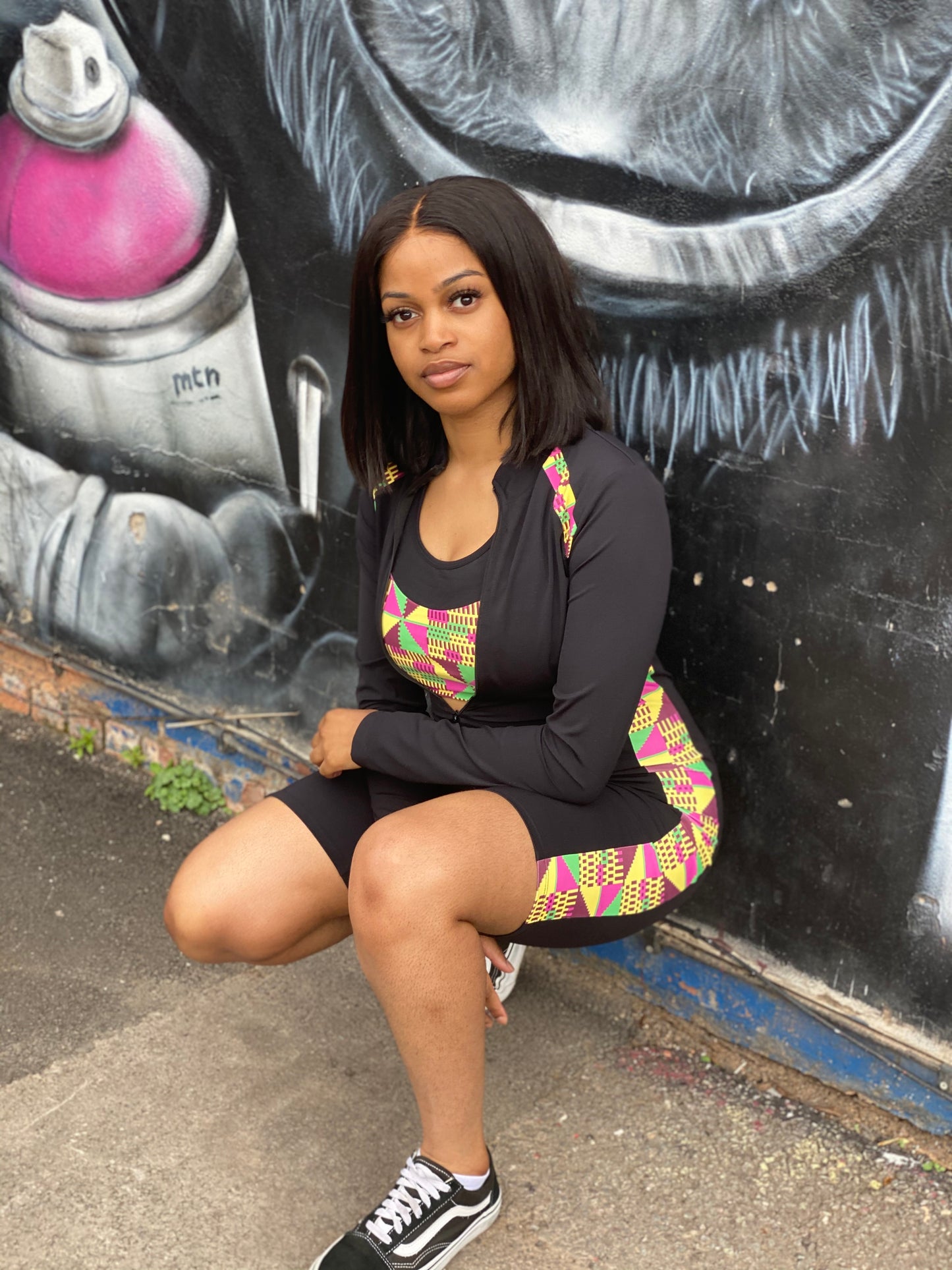 Unitard African inspired